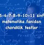 5 Sinf Matematika Javoblari