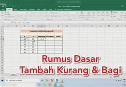 Cara Tambah Kali Bagi Di Excel